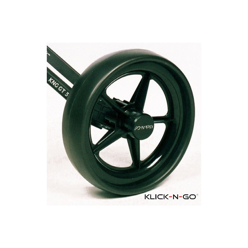 Achterwiel Klick-N-Go GT200 / GT250 / GT 300 /  GT 350 en GT400 golf trolley
